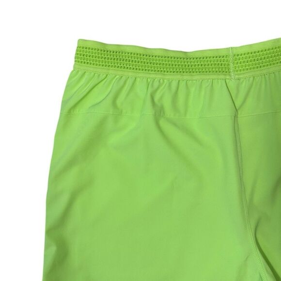 Fabletics Men’s Lime Green Fundamental 7” Athletic Shorts - Picture 8 of 9